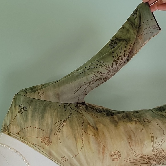 Bay Studio Y2K  Vintage Fairy Quarter Sleeve Top - Picture 4 of 6